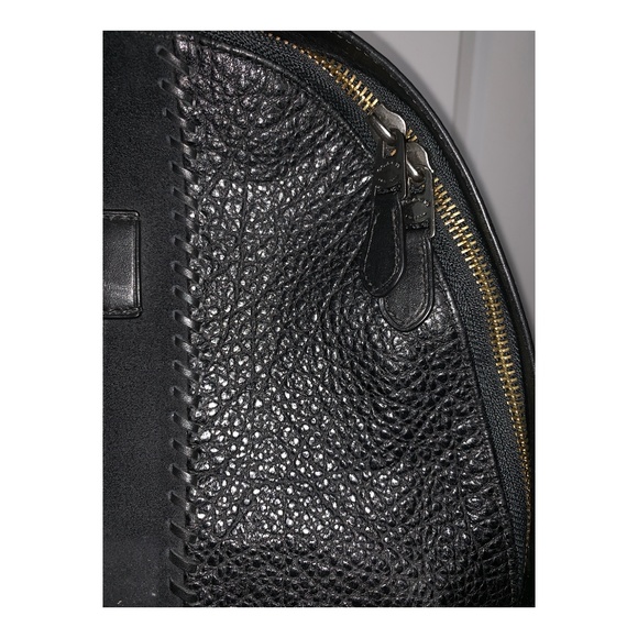 COACH Campus Backpack With Baseball Stitch. BLACK - Picture 7 of 8